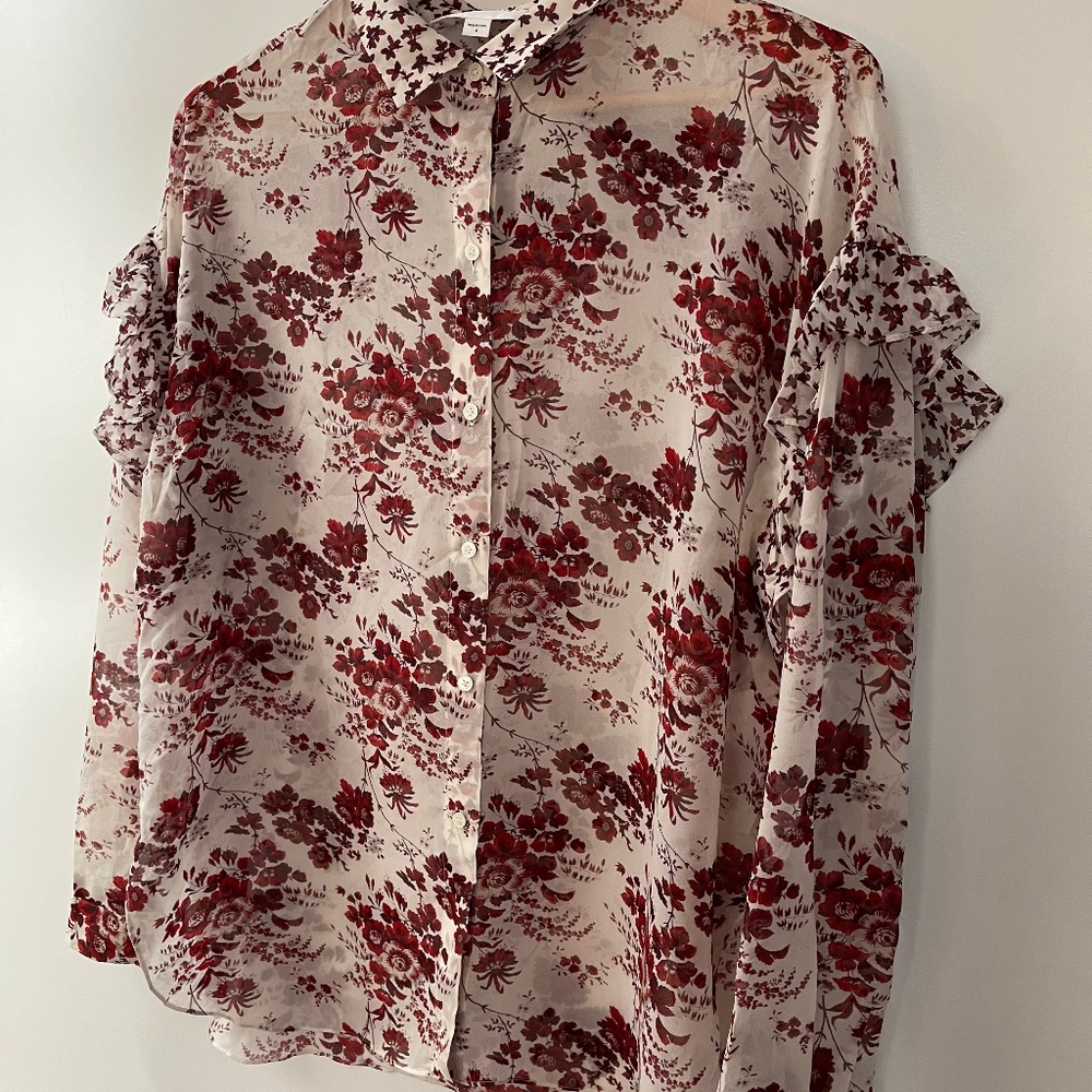 Robert Rodriguez floral blouse